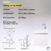 bo-tu-lavabo-caesar-treo-tuong-lf5038/eh05038av - ảnh nhỏ 16