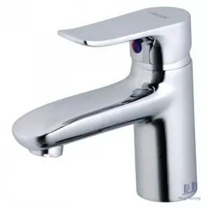 Vòi Lavabo CAESAR B490CU Nóng Lạnh Xả Nhấn