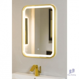 Gương LED Cotto AMH11B02-GOLDEN Viền Vàng