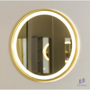 Gương LED Cotto AMR11B01-GOLD Viền Vàng