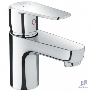 Vòi Lavabo Inax LFV-2012S-R (LFV2012S) Nóng Lạnh Kèm Trụ Xả Lật