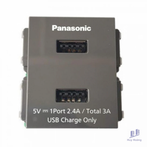 Ổ Cắm USB 3A Panasonic WEF11821H Dòng Wide