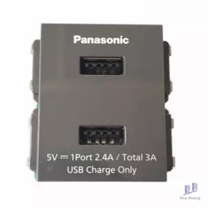 Ổ Cắm USB 3A Panasonic WEF11821H Dòng Wide