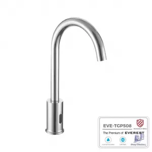 Vòi lavabo cảm ứng mạ chrome EVEREST EVE-TGP508