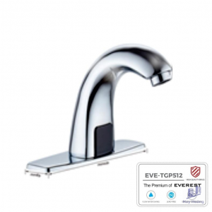 Vòi lavabo cảm ứng mạ chrome EVEREST EVE-TGP512