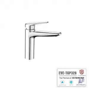 Vòi lavabo mạ chrome EVEREST EVE-TGP328