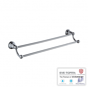 Thanh khăn đôi mạ chrome EVEREST EVE-TGP1114