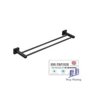 Kệ Khăn Mạ Niken Đen EVEREST EVE-TGP1126