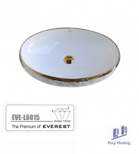 Chậu Lavabo Đặt Bàn EVEREST EVE-L6015