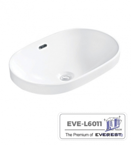 Chậu Lavabo Đặt Bàn EVEREST EVE-L6011