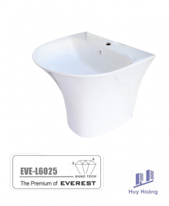 Chậu Lavabo Treo Tường EVEREST EVE-L6025