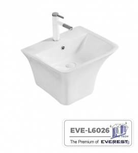 Chậu Lavabo Treo Tường EVEREST EVE-L6026