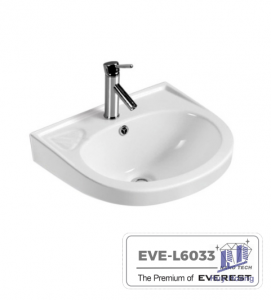 Chậu Lavabo Treo Tường EVEREST EVE-L6033