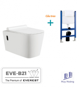 Bồn Cầu Treo Tường EVEREST EVEB21