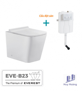 Bồn Cầu Treo Tường EVEREST EVEB23