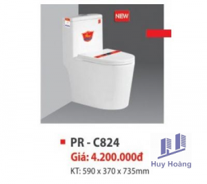 Bàn cầu một khối Proxia PR-C824