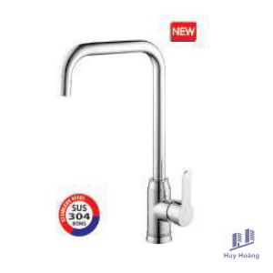 Vòi rửa chén nóng lạnh inox 304 bóng Proxia PR-848