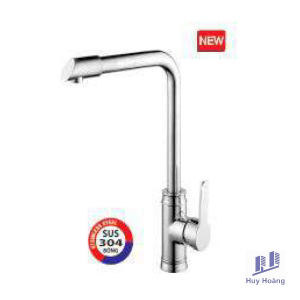 Vòi rửa chén nóng lạnh inox 304 bóng Proxia PR-847