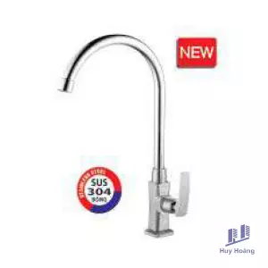 Vòi rửa chén lạnh inox 304 mờ Proxia PR-930