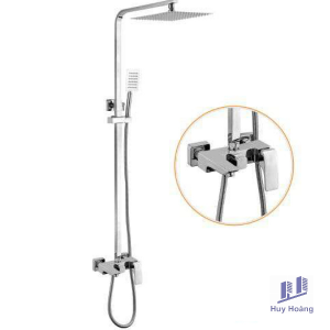 Bộ sen cây nóng lạnh Inox 304 bóng Proxia PR-6208