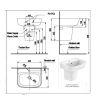 chan-ngan-lavabo-american-standard-vf-7062-treo-tuong-vf-0262 - ảnh nhỏ 2