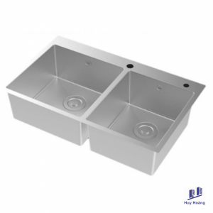 Chậu Rửa Chén Bát American Standard FFASX124 101371MS00 Hai Hộc Inox 304