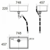 chau-rua-chen-bat-american-standard-ffasx125-101372ms00-mot-hoc-inox-304 - ảnh nhỏ 2