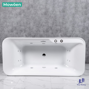 Bồn tắm Mowoen MW8166F-170.MS đặt sàn massage 1.7m