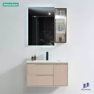 Tủ Lavabo Nhựa PVC Mowoen MW2822-80