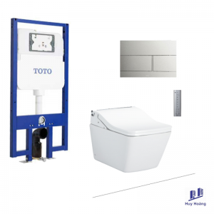 Bồn Cầu TOTO CW522EA/TCF803CZ/WH172AT/MB171M#SS Treo Tường Giấu Dây