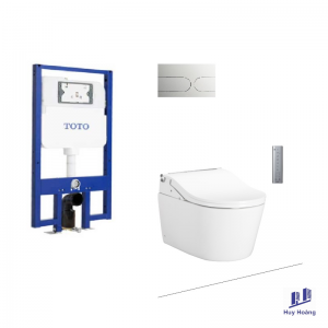 Bồn Cầu TOTO CW542HME5UNW1/TCF802C2Z/WH172AAT/MB175M#SS Tự Động Xả Nước