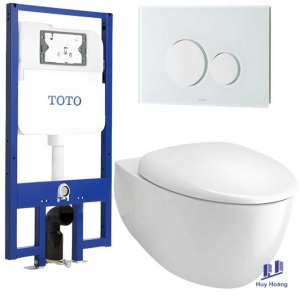 Bồn Cầu TOTO CW812RA#W TC811SJ#W WH172A MB176G#WH Treo Tường