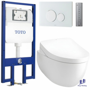 Bồn Cầu TOTO CW812REA/TCF4911EZ/WH172AT/TCA465/MB176G#WH Treo Tường