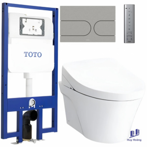 Bồn Cầu TOTO CW822REA TCF4911EZ WH172AT TCA465 MB175M#SS Nắp Điện Tử Treo Tường
