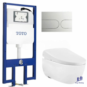 Bồn Cầu Treo Tường TOTO CW812REA TCF47360GAA WH172AAT TCA546 MB175M#SS