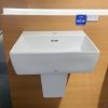 chau-rua-mat-lavabo-toto-lht328cxw-chu-nhat-treo-tuong-chan-ngan - ảnh nhỏ 7