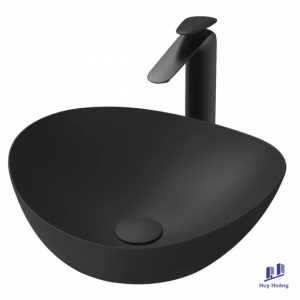 Chậu Rửa Lavabo TOTO LT4704G19#MBL Đặt Bàn Màu Đen Mờ 420x460x177 mm