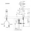 voi-lavabo-toto-tls03303v-nong-lanh-co-cao - ảnh nhỏ 2