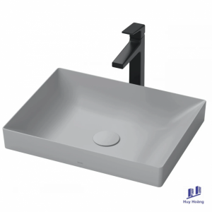 Chậu Rửa Mặt Lavabo TOTO LT4715G19#MGR Đặt Bàn Màu Xám Mờ 500x380 mm