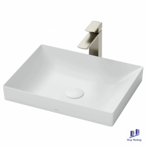 Chậu Rửa Mặt Lavabo TOTO LT4715G19#MW Đặt Bàn Màu Trắng Mờ 500x380 mm