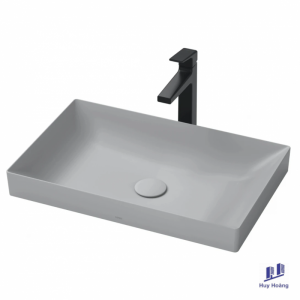 Chậu Rửa Mặt Lavabo TOTO LT4716G17#MGR Đặt Bàn Màu Xám Mờ 600x380 mm