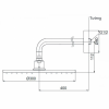 bat-sen-gan-tuong-toto-dbx113ca-tron-300mm - ảnh nhỏ 2