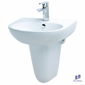 Chậu Lavabo Caesar Chân Ngắn L2152/P2443