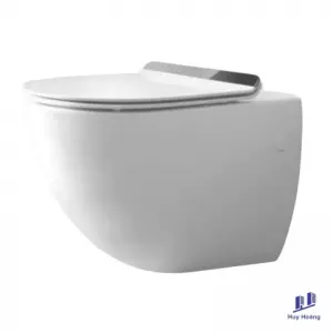 Bồn Cầu Treo Tường Brunnen BC 908W CTC Cao Cấp