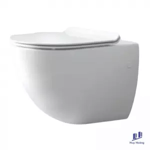 Bồn Cầu Treo Tường Brunnen BC 908F CTW Cao Cấp