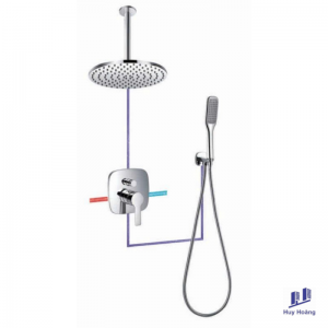 Sen Âm Tường Và Bát Sen Gắn Trần Brunnen BF 930 353C