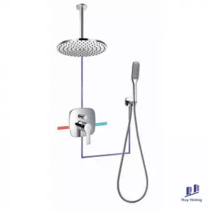 Sen Âm Tường Và Bát Sen Gắn Trần Brunnen BF 930 353C