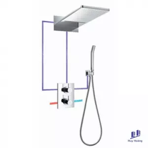 Sen Nhiệt Độ Âm Tường Brunnen BF 200 355W