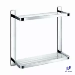 Kệ Kính Đôi Bằng Đồng Thau Brunnen BFA 38918