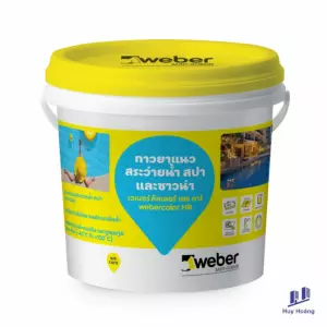 Keo chà ron hai thành phần WEBERCOLOR HR